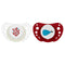 Chicco Physio Air Pacifier Transparent/Red 16-36M X2