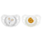 Chicco Physio Air Transparent Pacifier Mice 16-36M X2