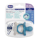 Chicco PhysioForma Luxe Pacifier Blue/Transparent 16-36M X2