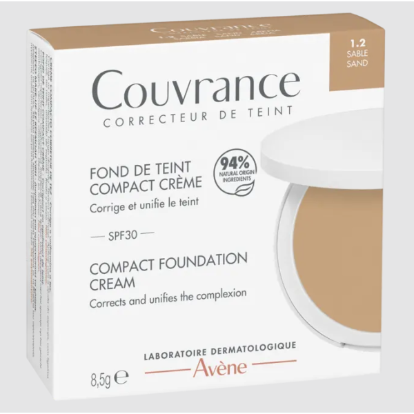 Avène Couvrance Compact Sand Cream Foundation SPF30 1.2 8.5G