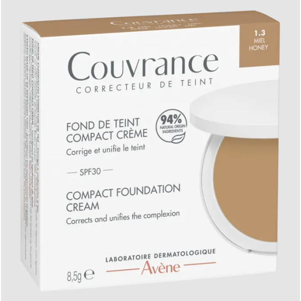 Avène Couvrance Honey Compact Cream Foundation SPF30 1.3 8.5G