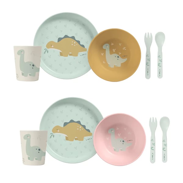 Saro Dinnerware 5 Pieces Wild Dinos