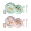 Saro Dinnerware 5 Pieces Jungle Cheetahs