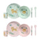 Saro Dinnerware 5 Pieces Jungle Cheetahs