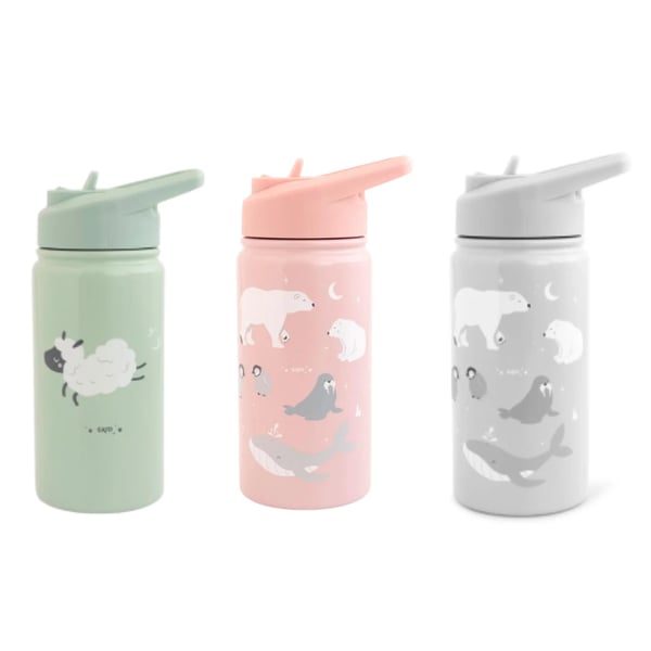 Saro Thermal Bottle with Straw 350ml