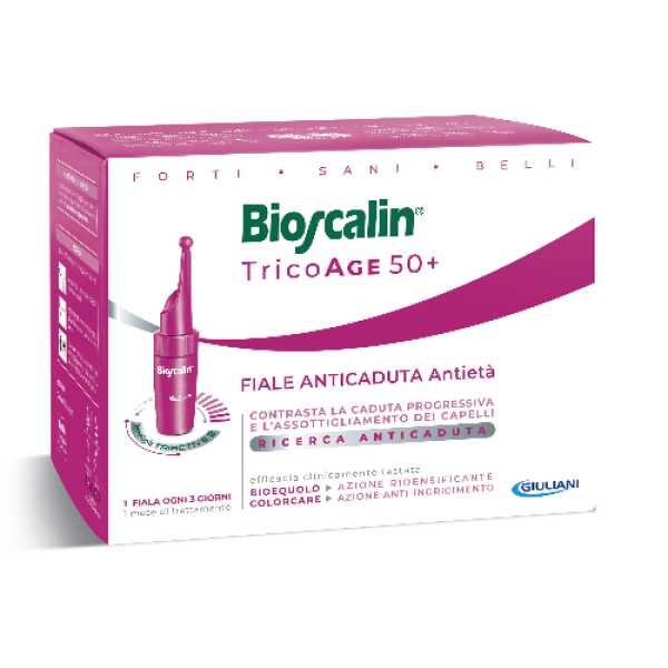 Bioscalin Tricoage 50+ Ampoules 3.5ml X10