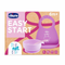 Chicco Easy Start Feeding Pink Silicone Porridge Set 6M+