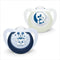 Nuk Star & Night Mickey Silicone Pacifiers 18-36M X2