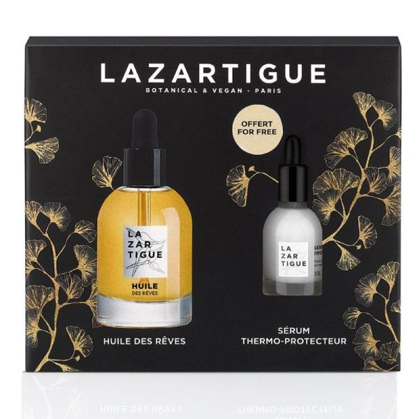 Lazartigue Nourishing Oil Gift Set with Thermo Protective Serum Offer