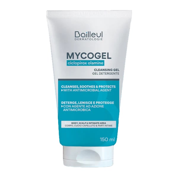 Bailleul Mycogel Ciclopirox Olamine Cleansing Gel 150ml