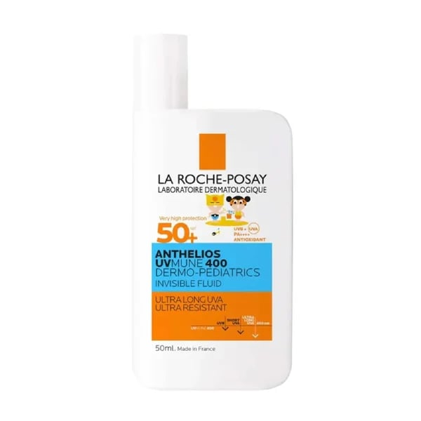 La Roche Posay Anthelios UVMune 400 Dermo-Pediatrics Invisible Fluid SPF 50+ 50ml