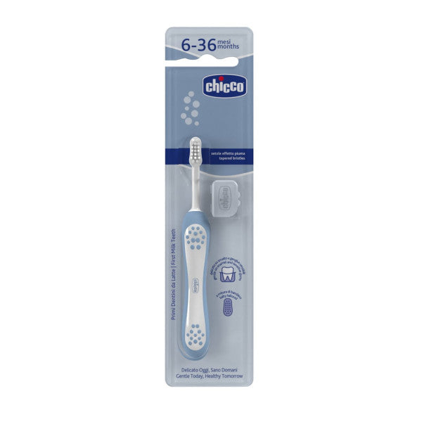 Chicco First Teeth Brush Blue 6-36M