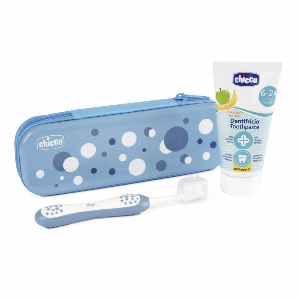 Chicco Oral Hygiene Set Blue 6M+