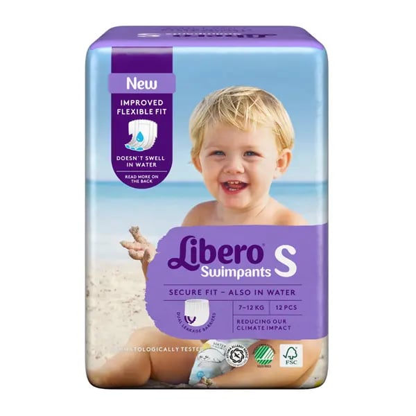 Libero Swimpants Diapers S (7-12 kg) X12