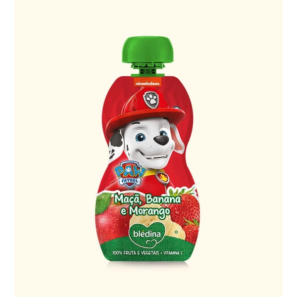 Blédina Paw Patrol Apple/Banana/Strawberry 100g