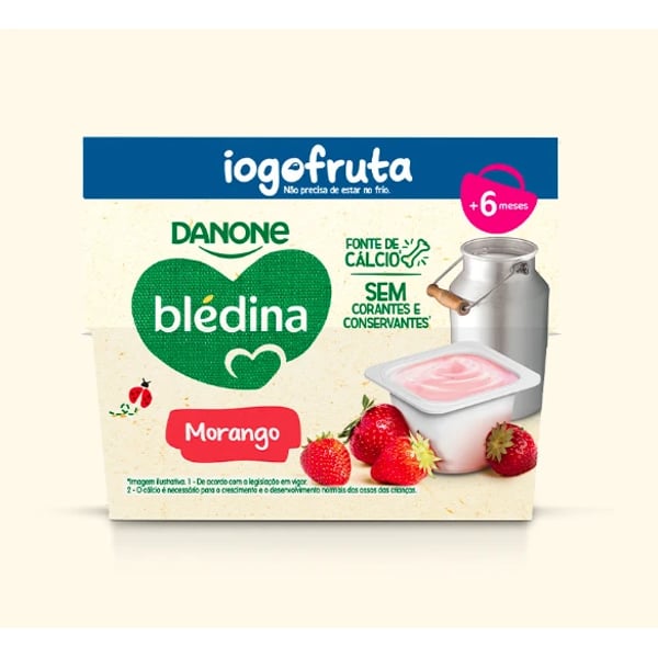 Blédina IogoFruit Strawberry 4x95g