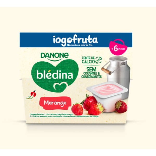 Blédina IogoFruta Strawberry 4x95g