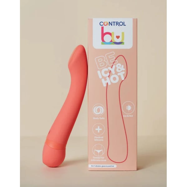 Control Be Ice & Hot - 3 in 1 Vibrator (Vibrates, Heats and Cools)