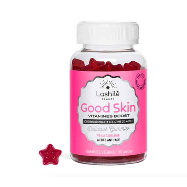 Lashilé Beauty Good Skin Strawberry Gummies X60