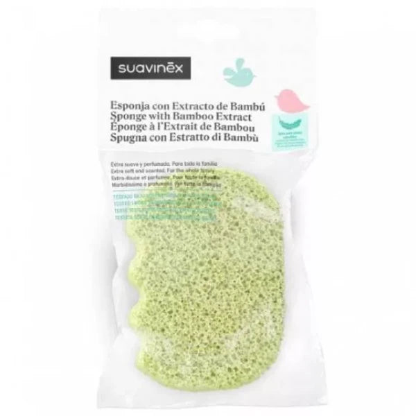 Suavinex Bamboo Extract Bath Sponge