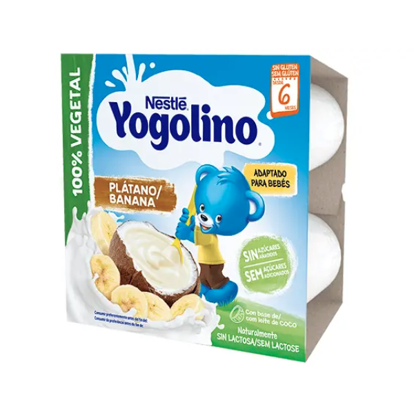 Nestlé Yogolino Banana with Coconut Milk 4x100g