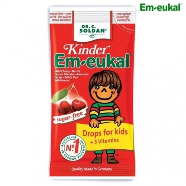 Em-Eukal Kids Sugar-Free Cough Drops 75g