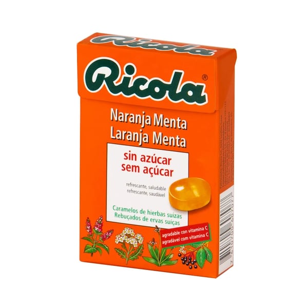 Ricola Sugar-Free Candies Orange Mint 50G