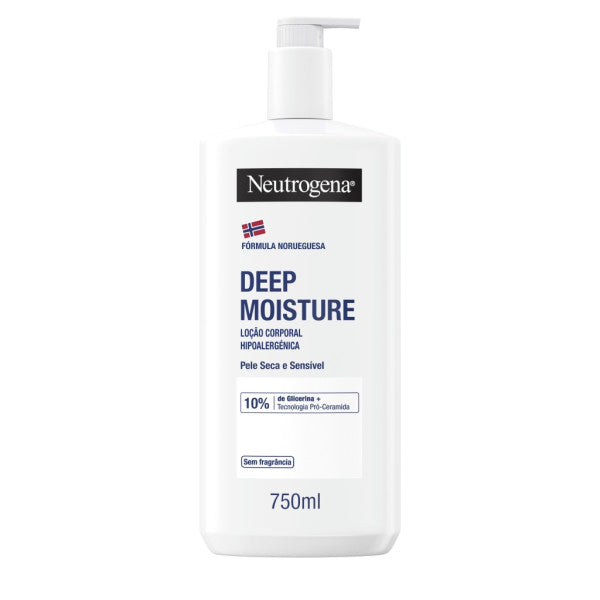 Neutrogena Deep Hydration Hypoallergenic Lotion 750ml