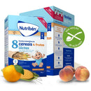 Nutribén Flour 8 Cereals 4 Fruits 6M Milk 2x 300g