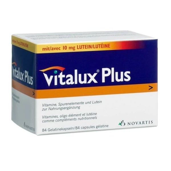 Vitalux Plus Capsules 10mg Lutein x84