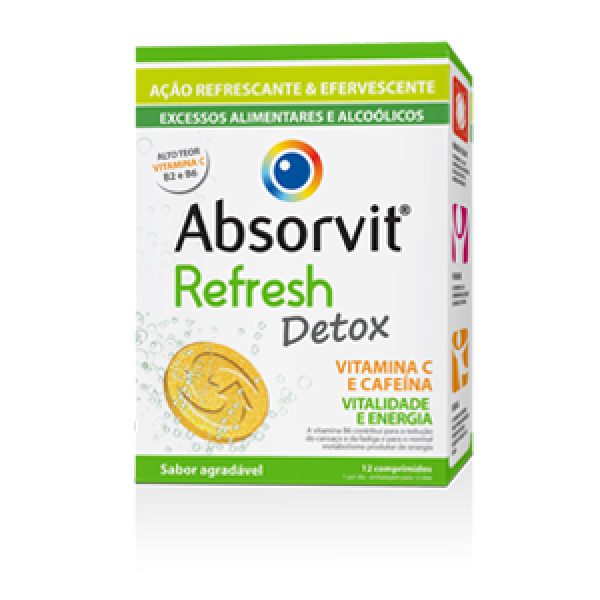 Absorvit Refresh Efevercent Tablets x12