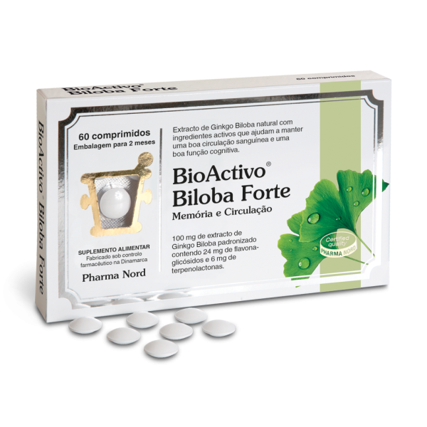 BioActivo Biloba Forte 100mg Tablets x60