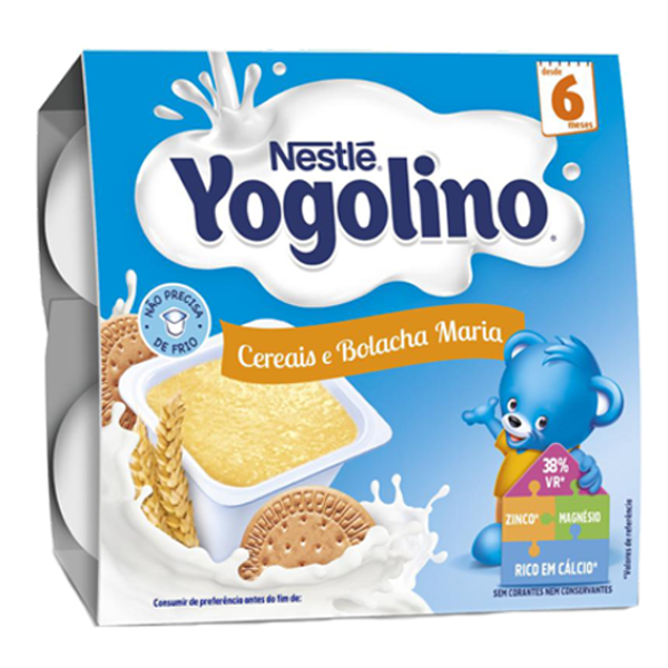 Nestlé Yogolino Cereals and Biscuits Maria 6M+ 4x100g