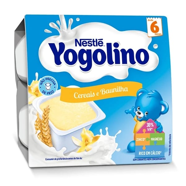 Nestlé Yogolino Cereals and Vanilla 6M+ X4