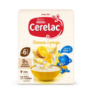 Nestlé Cerelac Infant Porridge, Milk-Based, Banana and Orange, 250g