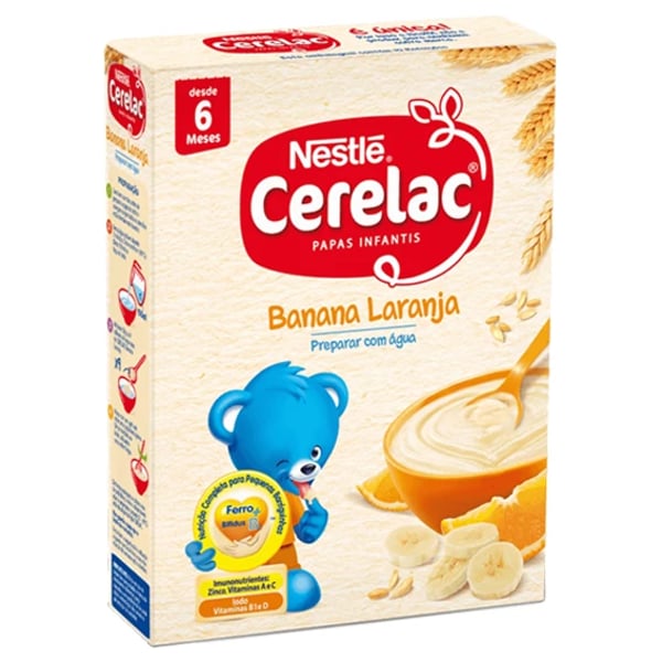Nestlé Cerelac Baby Milky Baby Food Banana Orange 250g