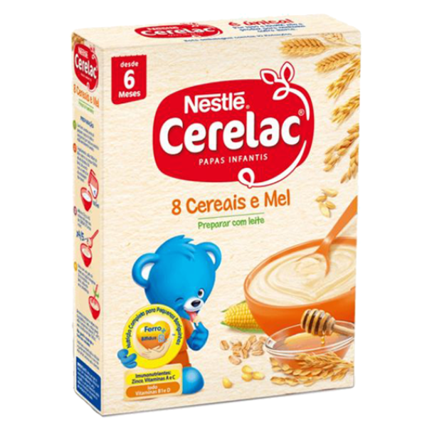 Nestlé Cerelac Flour 8 Cereals and Honey 6M 250g