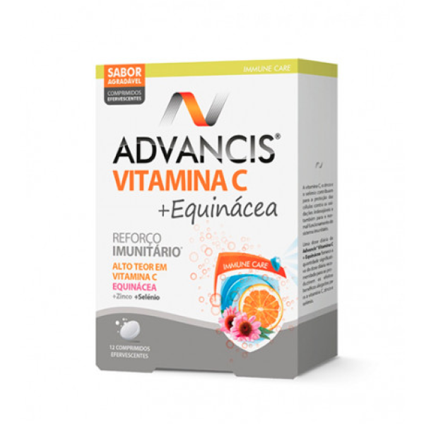 Advancis Vitamin C + Echinacea Effervescent Rimid Tablets x12