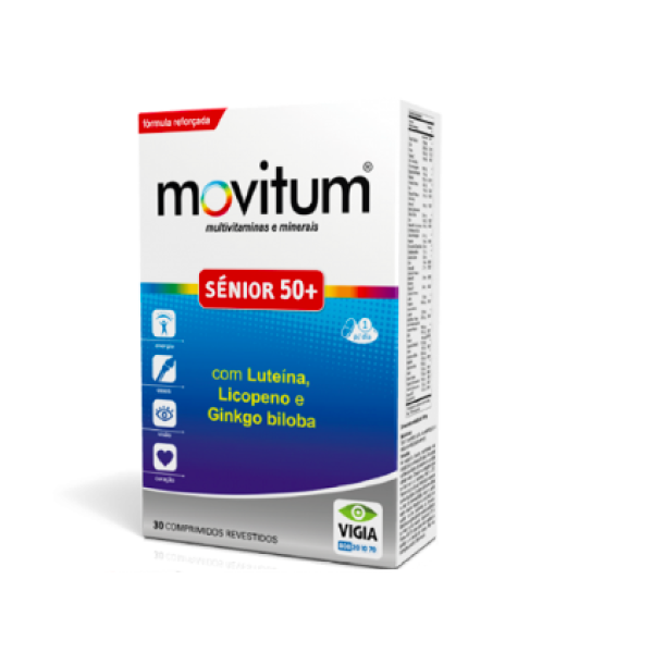 Movitum Senior 50+ Tablets x30