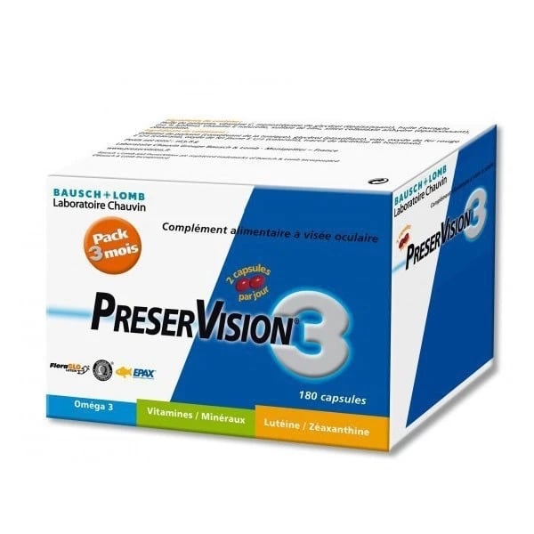 Preservation 3 Capsules x180