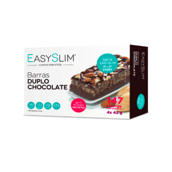 EasySLim Double Chocolate Bars 42g x4