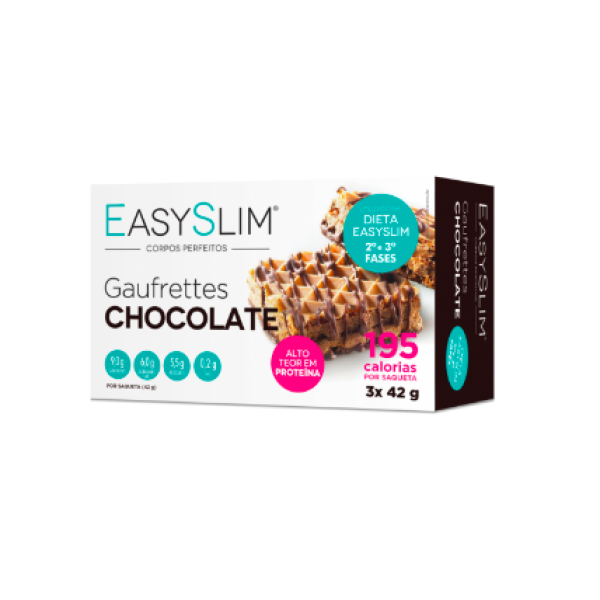 EasySlim Chocolate Gaufrettes 42g x3