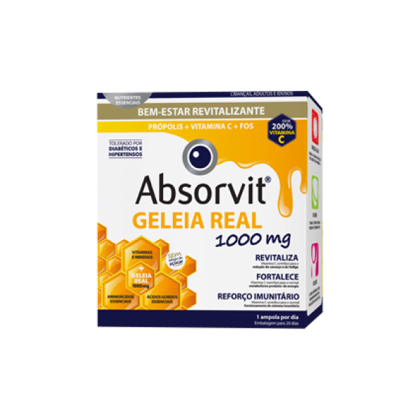 Absorvit Royal Jelly Ampoules 10ml x20