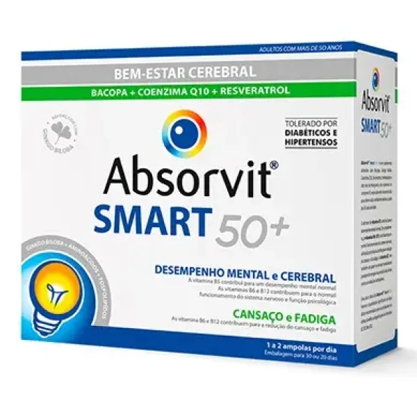 Absorvit Smart50+ Ampoules 10ml x30