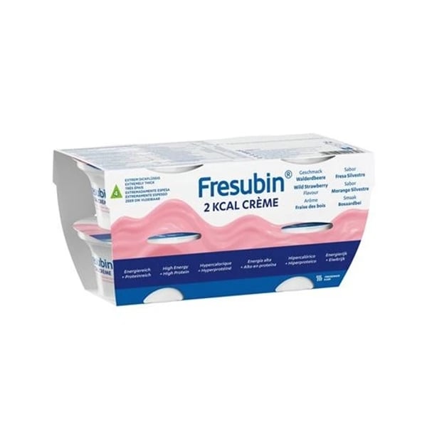 Fresubin 2KCAL Crème Wild Strawberry 4X 125G