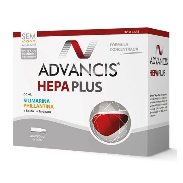 Advancis Hepa Plus Ampoules 15ml x20