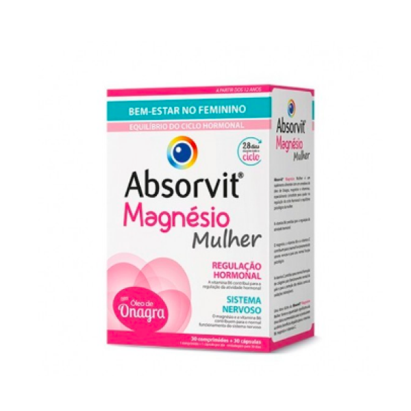 Absorvit Magnesium Women 30 Capsules + 30 tablets