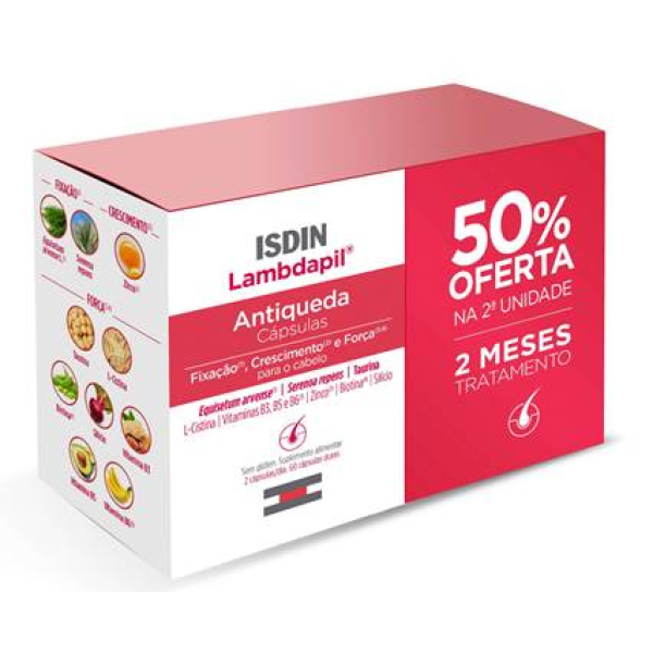 ISDIN Lambdapil Anti-Hair Loss Duo Capsules x60