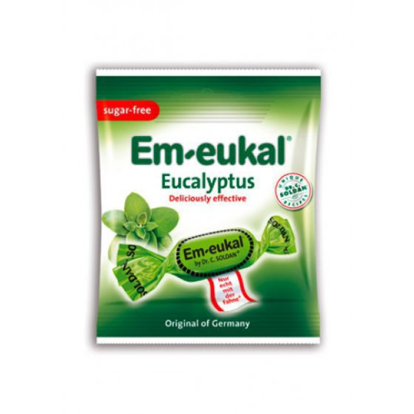 Em-Eukal Eucalyptus Sugar Free Cough Candy 50g