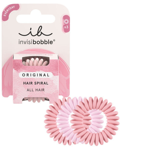 Invisibobble Hair Elastic Original Pink X3